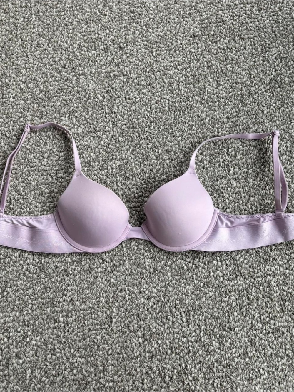 Victoria's Secret Light Lavender Push-Up T-Shirt Bra